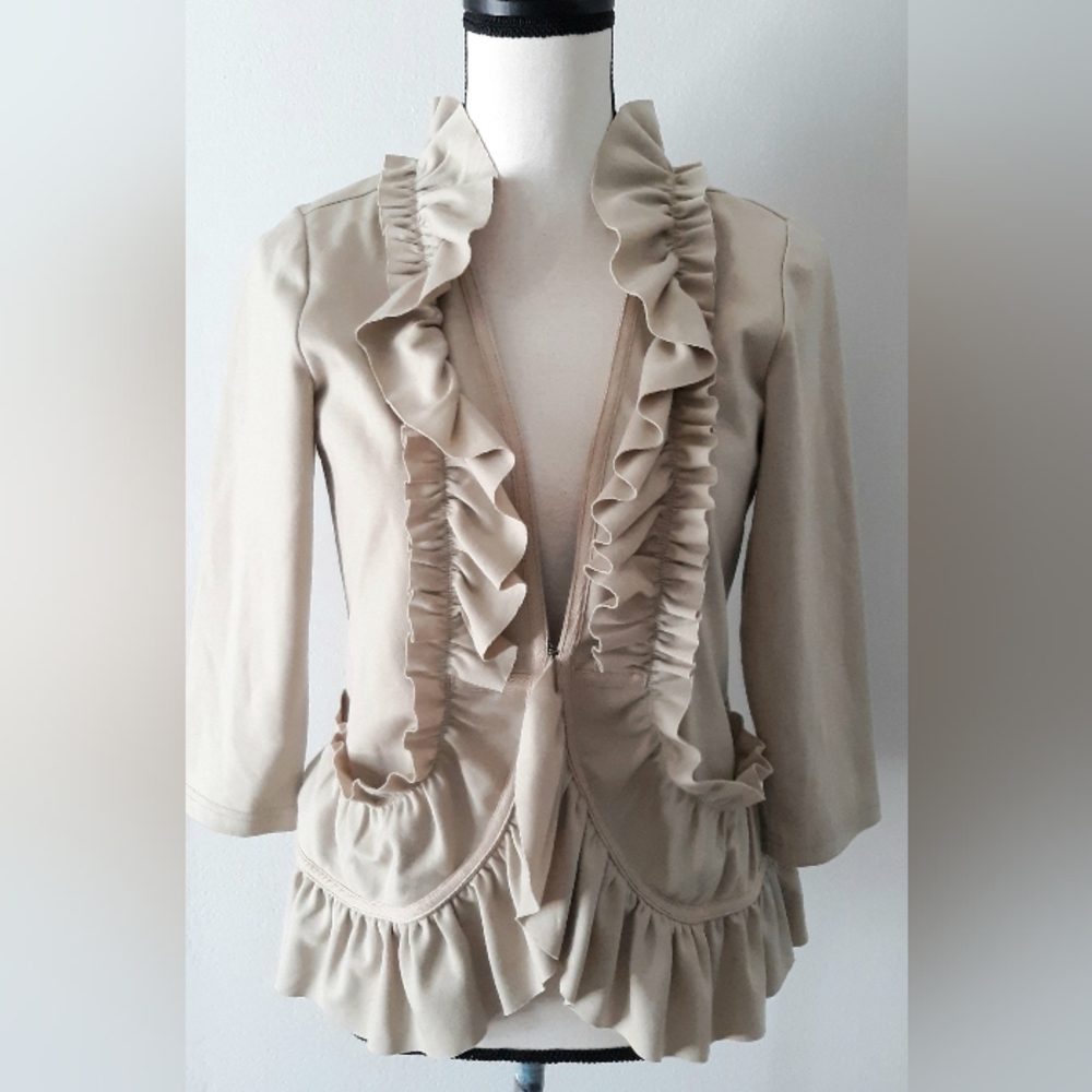 DownEast Ruffled Jacket - Picture 2 of 5